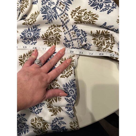 LOFT Floral Boho Tunic Dress | Size Medium | Effortless Everyday Style - Picture 8 of 12